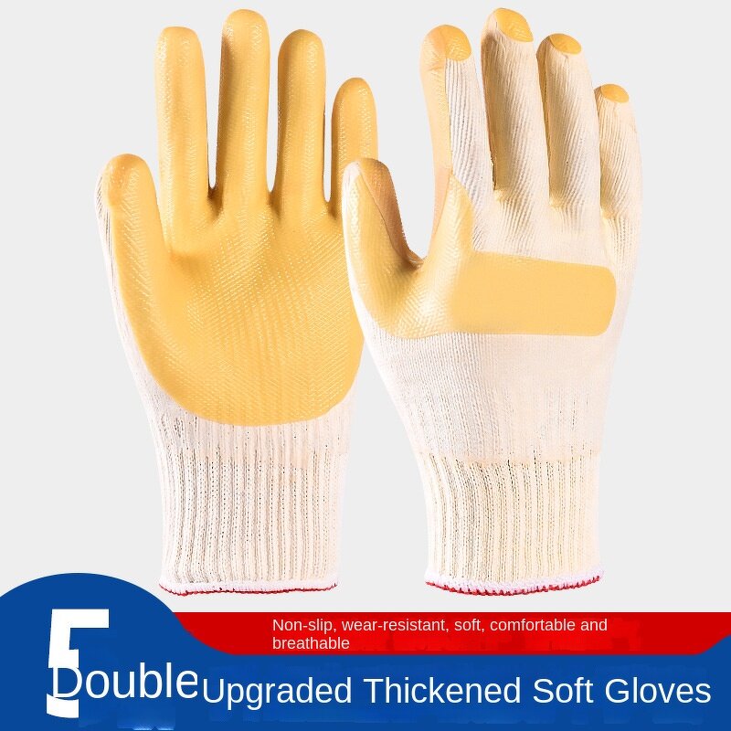 Warm Thickened Gloves Supplier - Foam Anti-Slip with Lining
