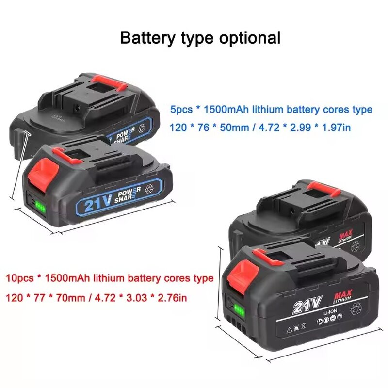 Lithium Ion Battery Supplier - High Quality Portable 21V