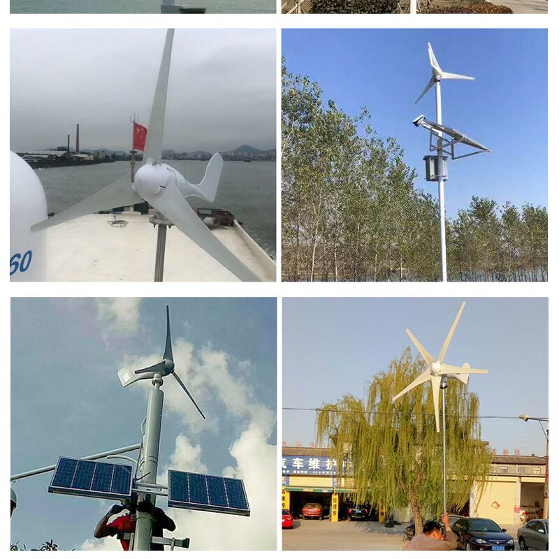 Wind Generator Supplier - High Efficient 24 Volts Vertical