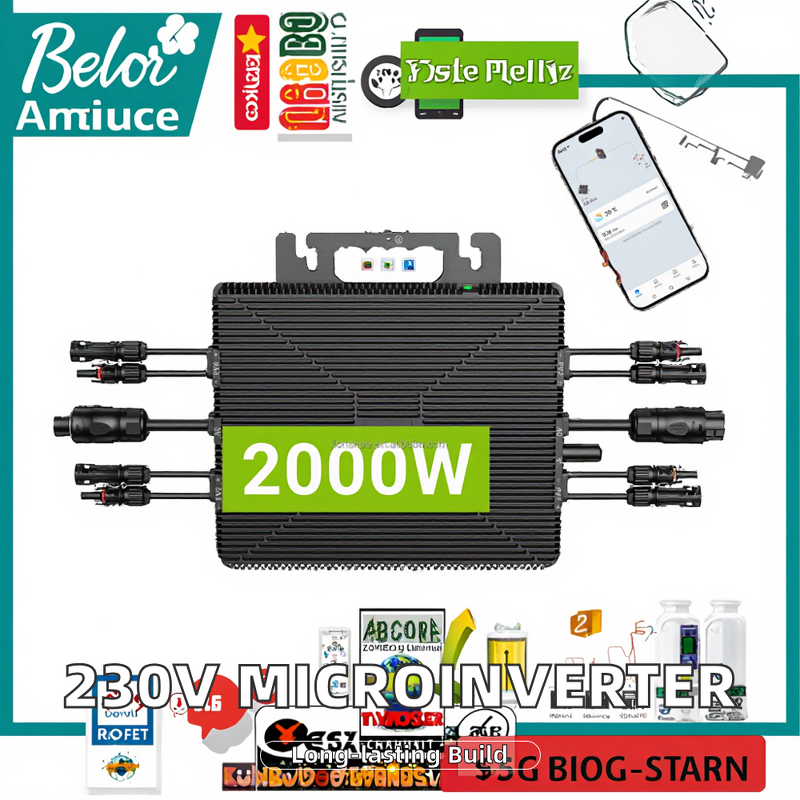 Microinverter Supplier - ZIXI ZXMI-700-800-2T Waterproof