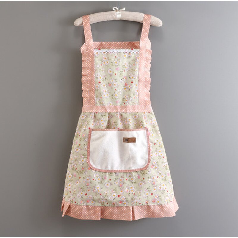 Canvas Work Apron Supplier - Cute Breathable Stain-Resistant