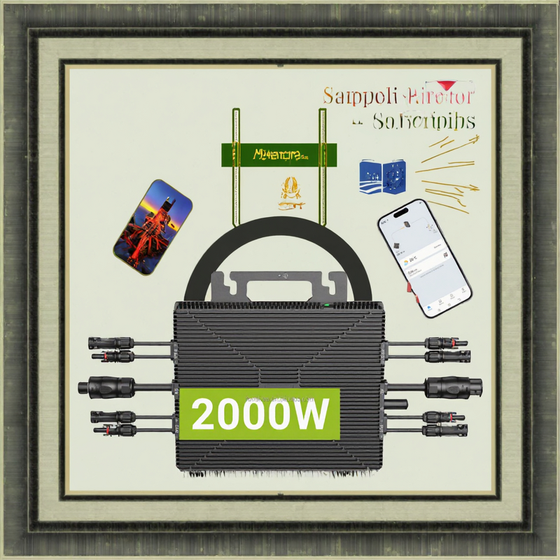 Microinverter Supplier - ZIXI ZXMI-700-800-2T Waterproof