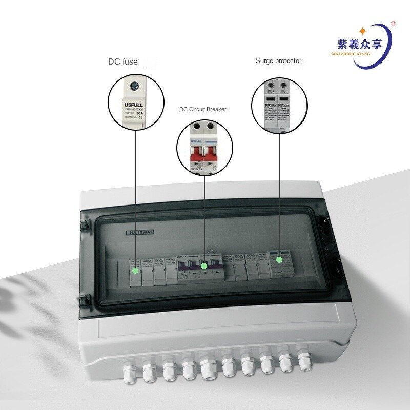 Solar Combiner Box Manufacturer - 4-in-1 DC1000V Waterproof