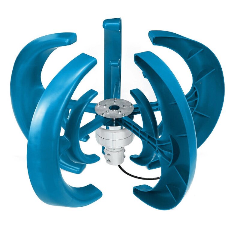 Vertical Wind Turbine Manufacturer - Zixi JLS 500W 5 Blade