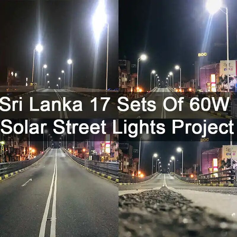 High Brightness Solar Light Supplier - 60W LED with MPPT