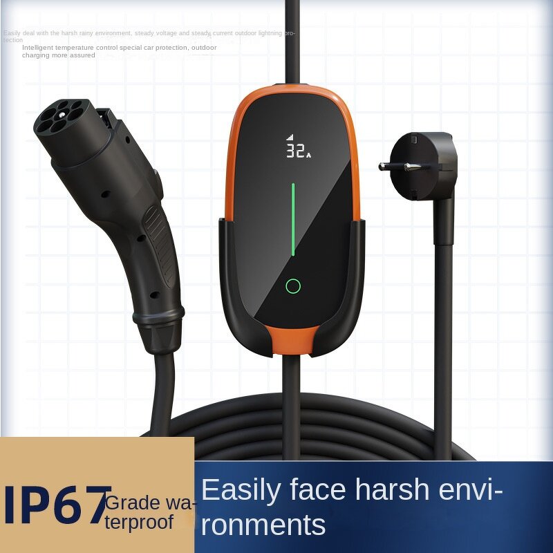 Electric Car Charger Supplier - 7KW Portable for BYD Tesla