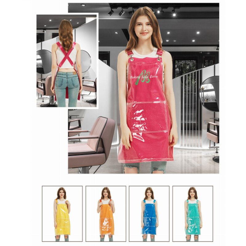 Canvas Bib Apron Manufacturer - Customized Logo with Pockets