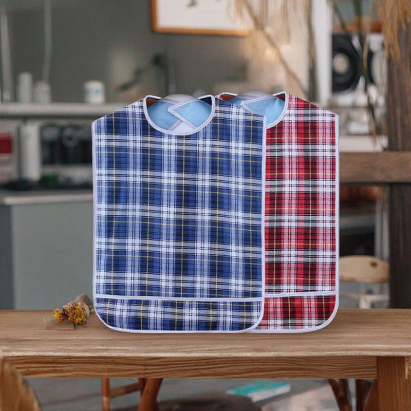 Sleeveless Apron Supplier - Adult Waterproof Incontinence Bibs