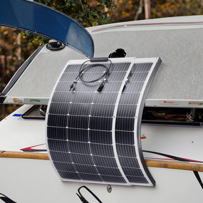 Flexible Solar Panel Manufacturer - 100W Black 23.7% Efficiency