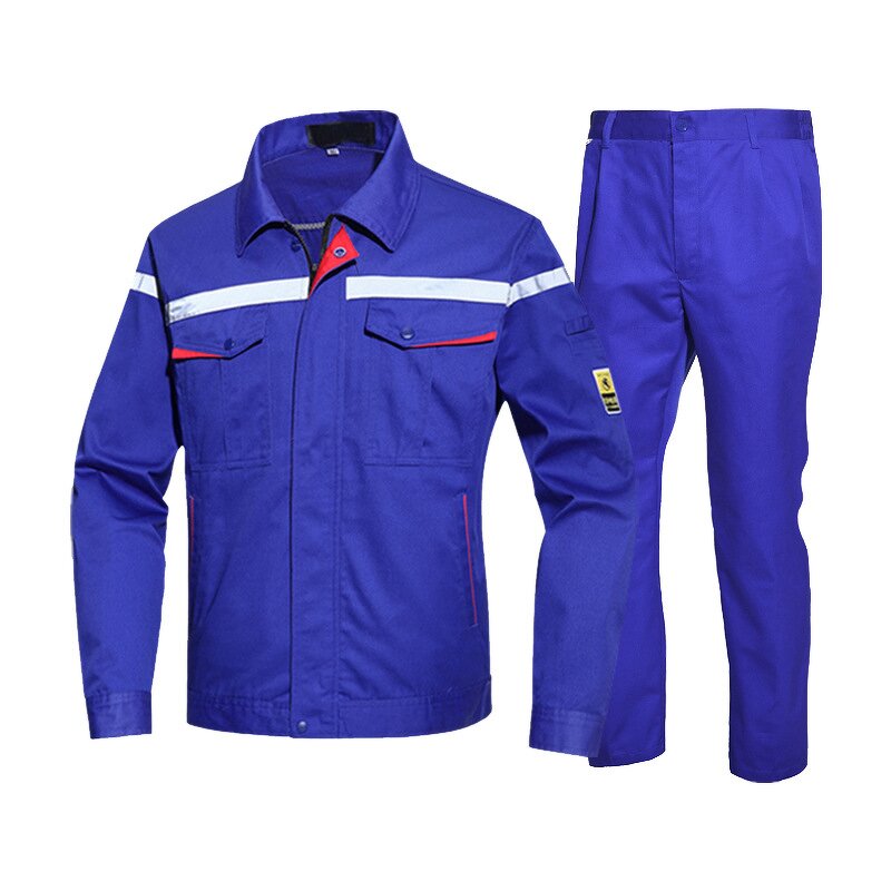 Long-Sleeved Work Suit Supplier - Anti-Static Anti-Acid
