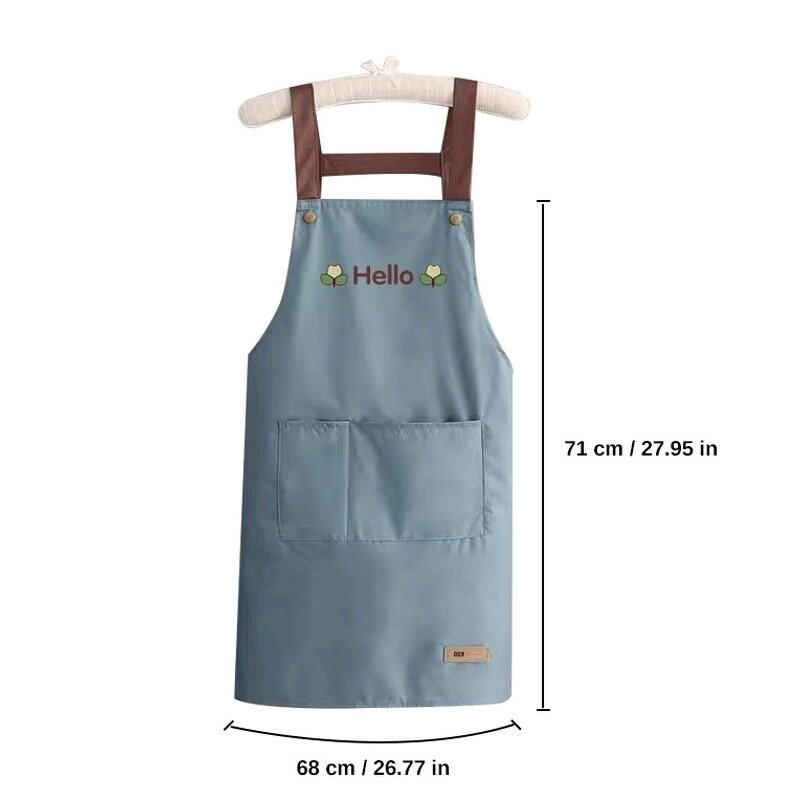 Lady Kitchen Apron Manufacturer - Waterproof and Oil-Proof