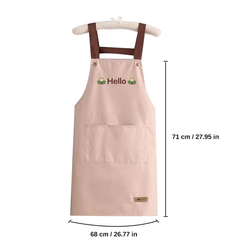 Lady Kitchen Apron Manufacturer - Waterproof and Oil-Proof