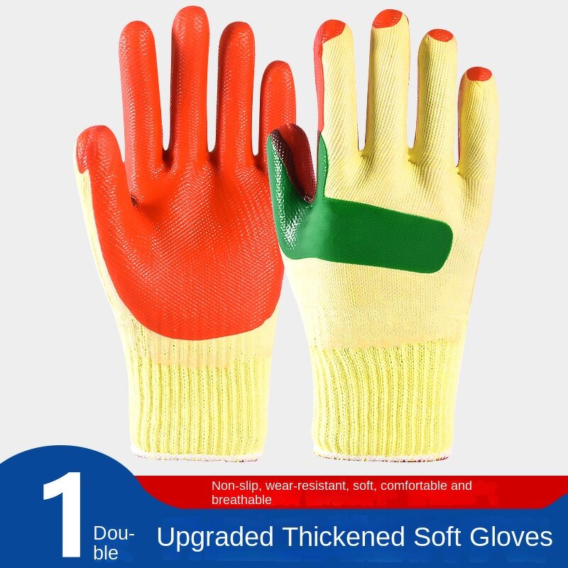 Warm Thickened Gloves Supplier - Foam Anti-Slip with Lining