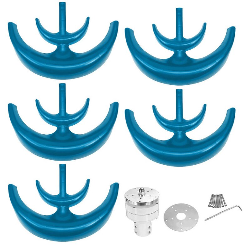 Vertical Wind Turbine Manufacturer - Zixi JLS 500W 5 Blade