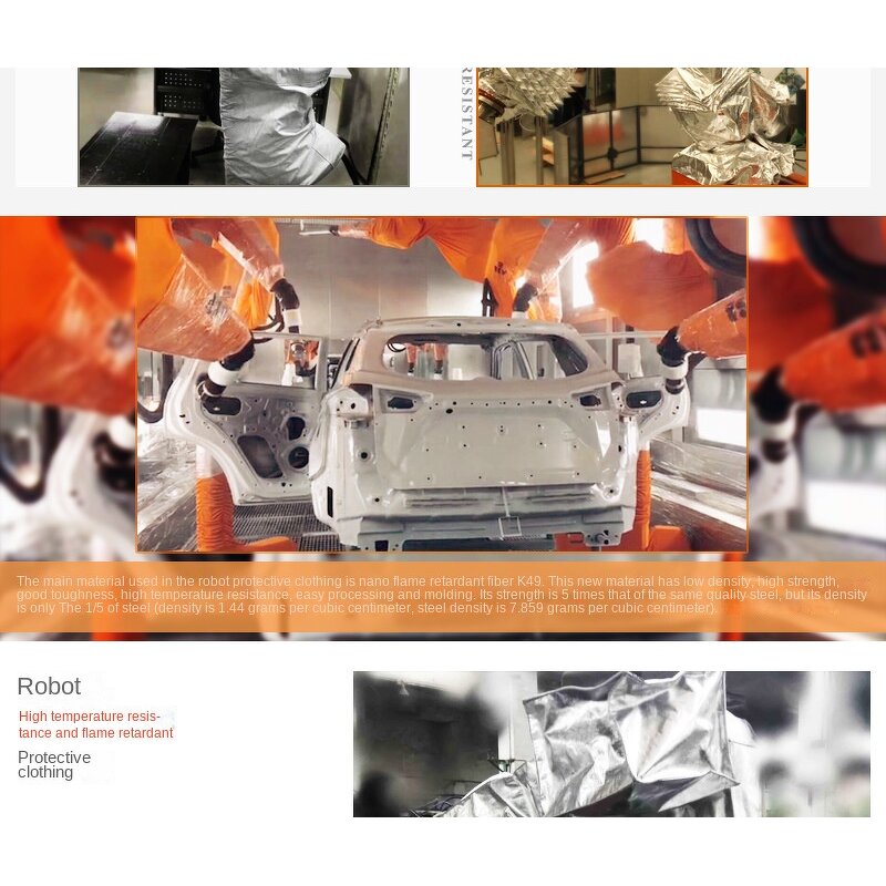 ABB Robot Coverall Supplier - Factory Direct Dustproof