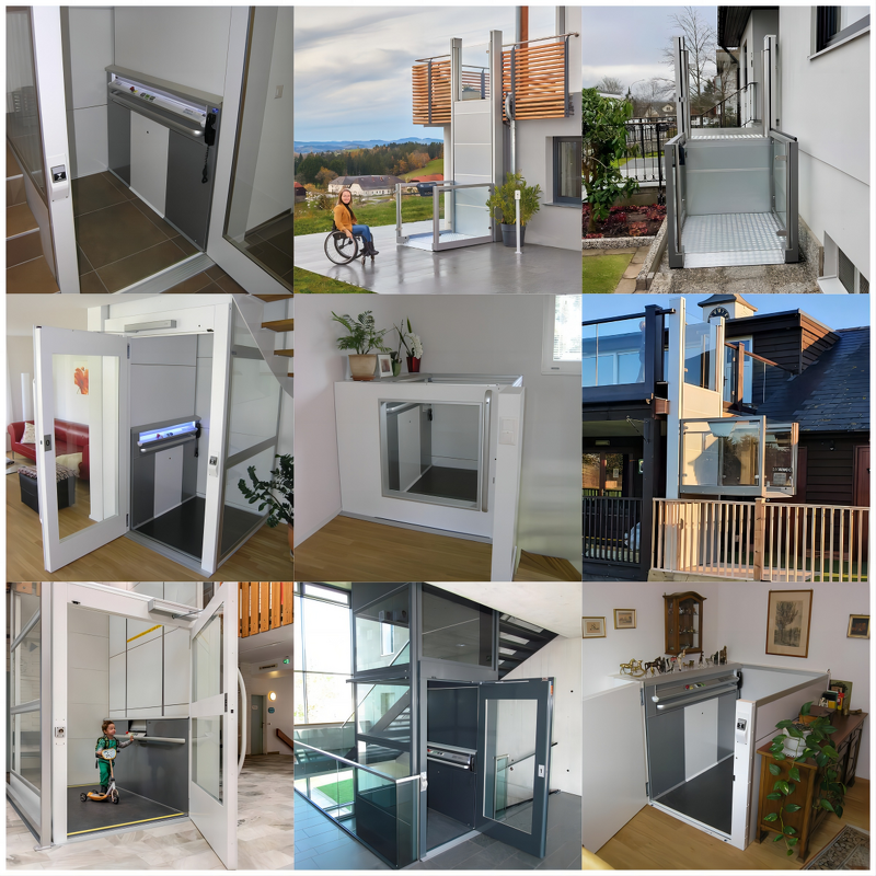 Residential House Elevator Manufacturer - Shaftless 400kg