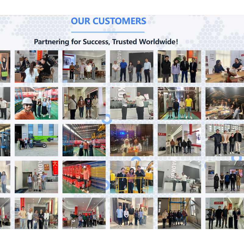 Electric Scissor Lift Manufacturer - Aerial Work Platform 6m