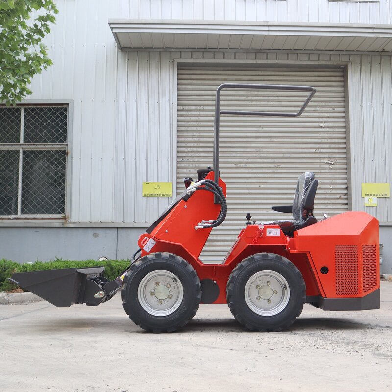 Front Wheel Loader Supplier - 4 Wheeled CE Gasoline Engine