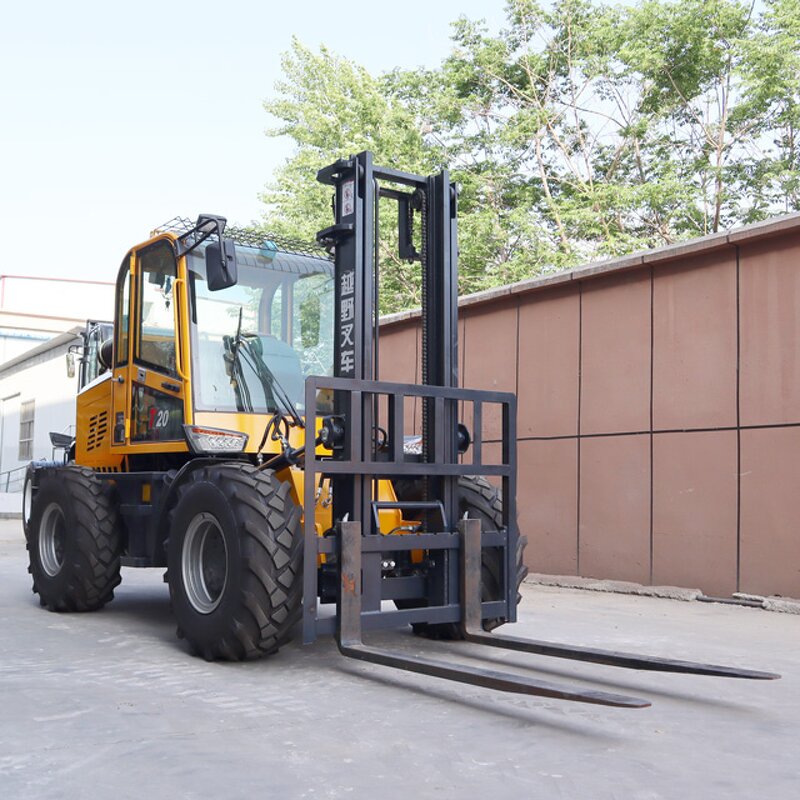 4WD Forklift Supplier - Sonca 2-3.5 Ton Off Road with Cabin