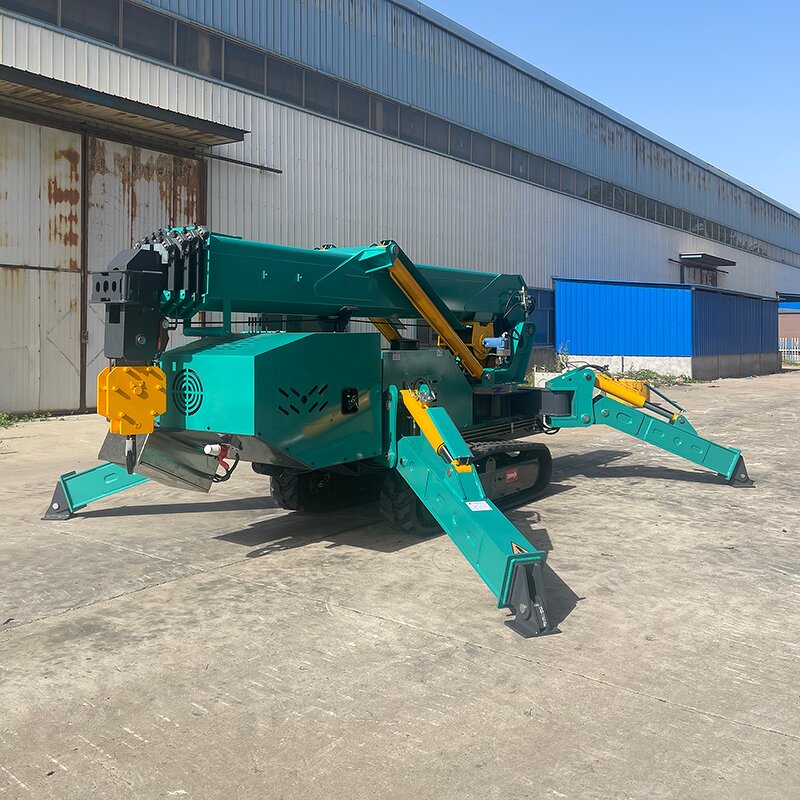 Diesel Spider Cranes Supplier - Free Shipping CE EPA Mobile Seat