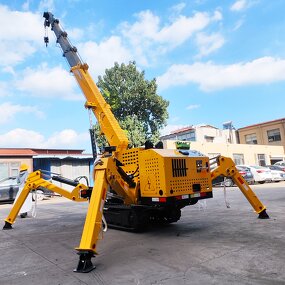 Mini Spider Crane Supplier - 3-8 Ton Diesel Knuckle Boom Best Price