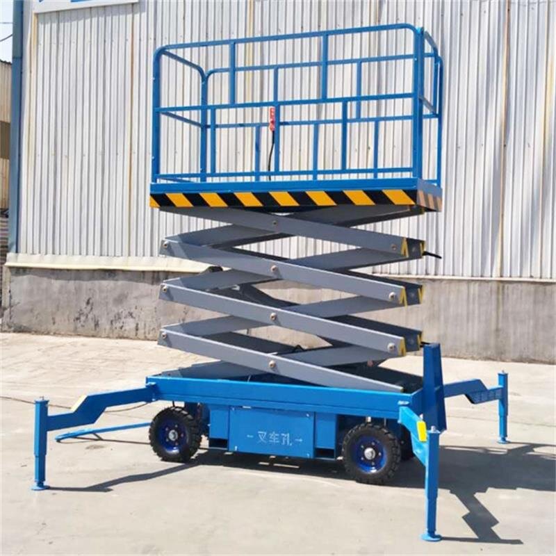 Mobile Hydraulic Scissor Lift Supplier - 500kg 6-14m Small Mobile