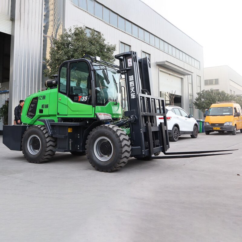 Rough Terrain Forklift Manufacturer - 3.5 Ton 4x4 Good Price