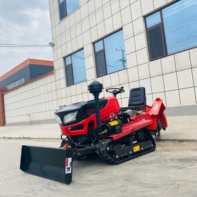Crawler Tractor Rotary Tiller Manufacturer - 35HP Agriculture Farm