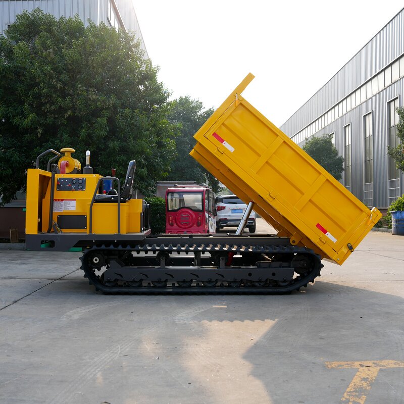 Mini Transporter Dumper Supplier - Superior Quality 500KG Crawler Tracked