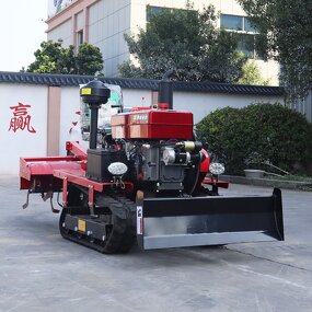 Crawler Rotary Tiller Manufacturer - Big Double Plow 25-35HP