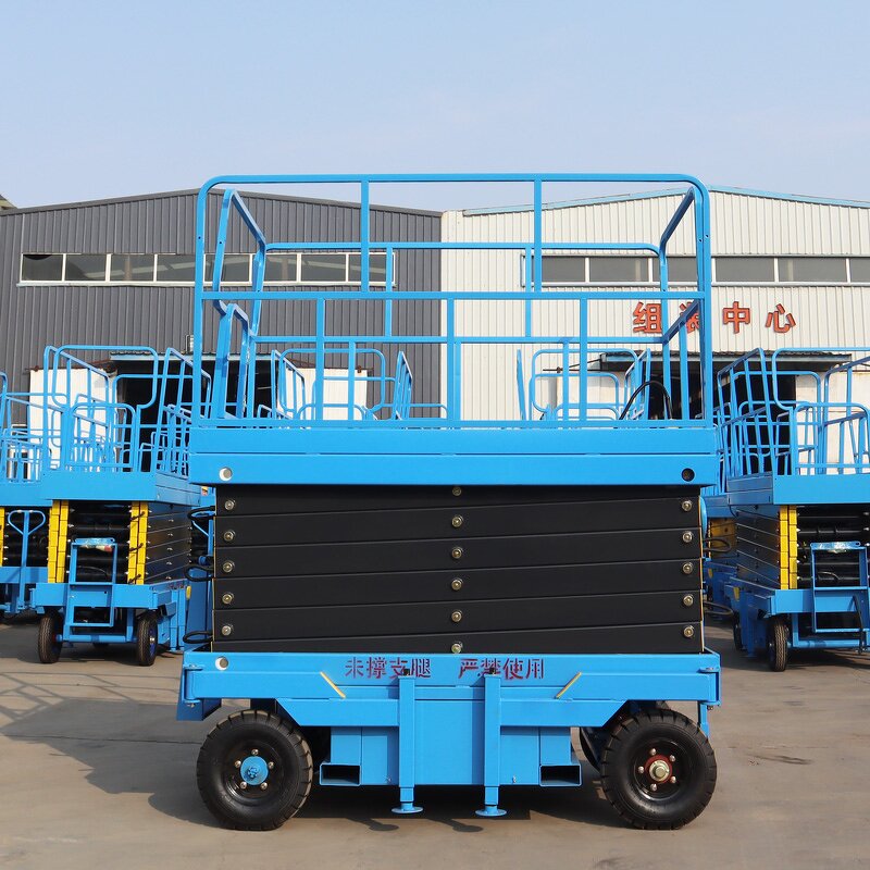 Electric Lift Manufacturer - CE 6-14m Hydraulic Mobile Platform