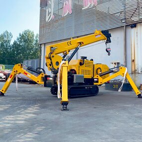 Mining Spider Crane Supplier - Telescopic Boom 3-8ton Mini Heavy