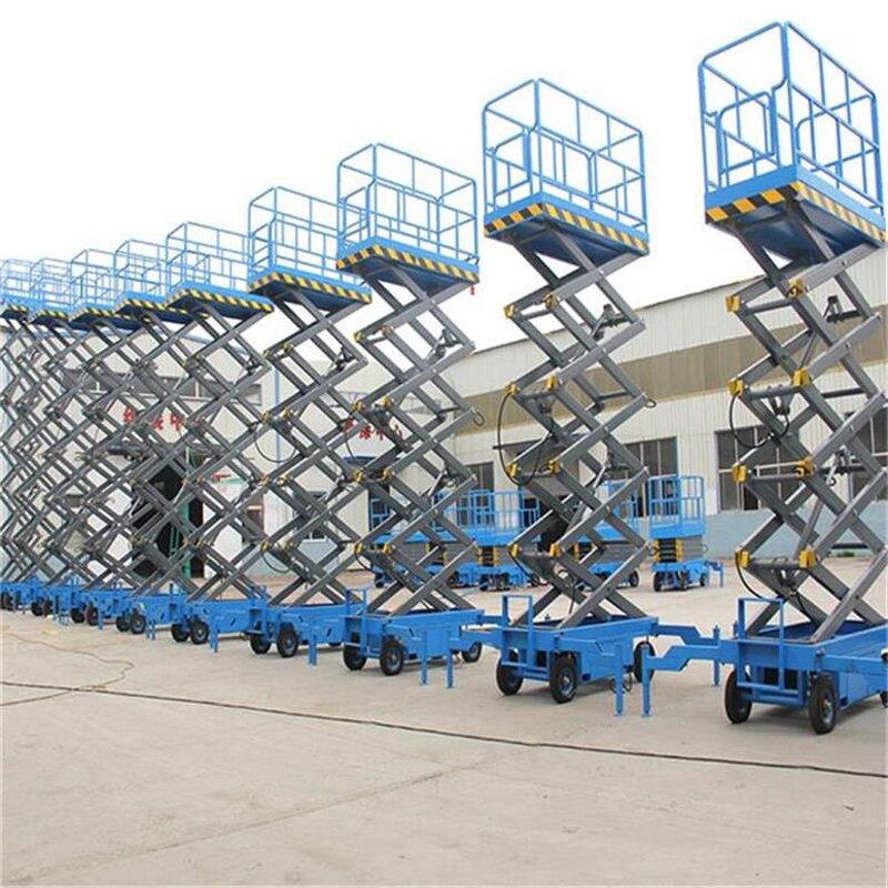 Self-Propelled Scissor Lift Factory - 2024 New 10-12m Hydraulic