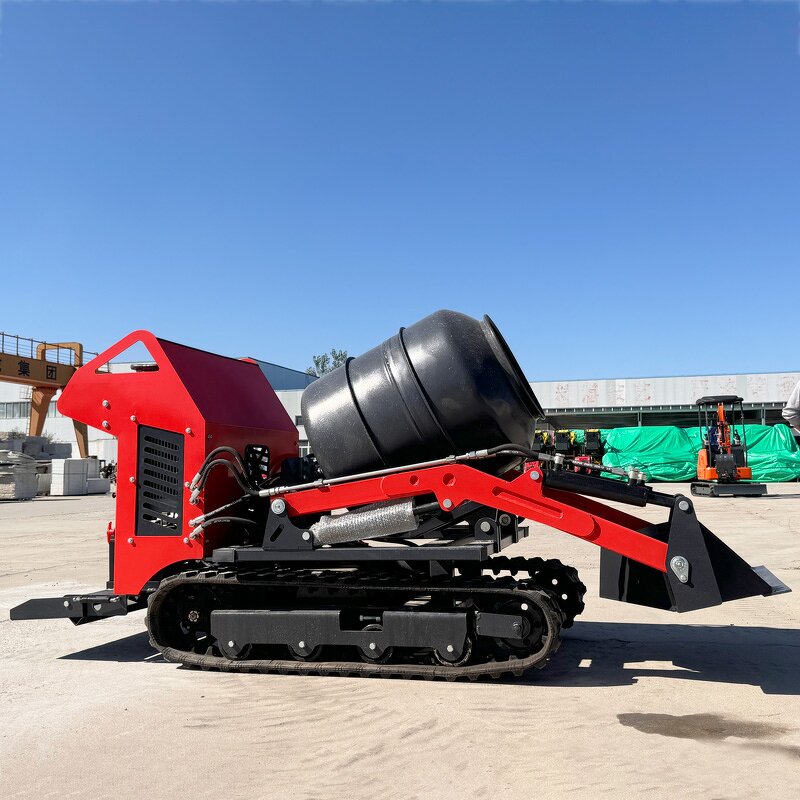Automatic Feeding Mixer Factory - High Quality Mobile Portable Crawler