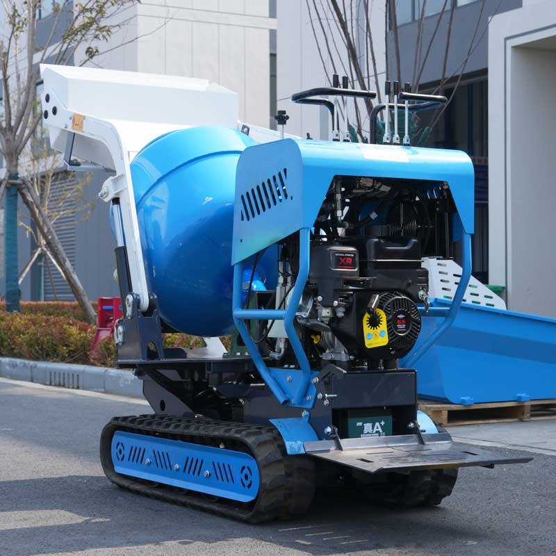 Cement Concrete Mixer Supplier - Hot Sale Mini Mobile Self Loading Hydraulic