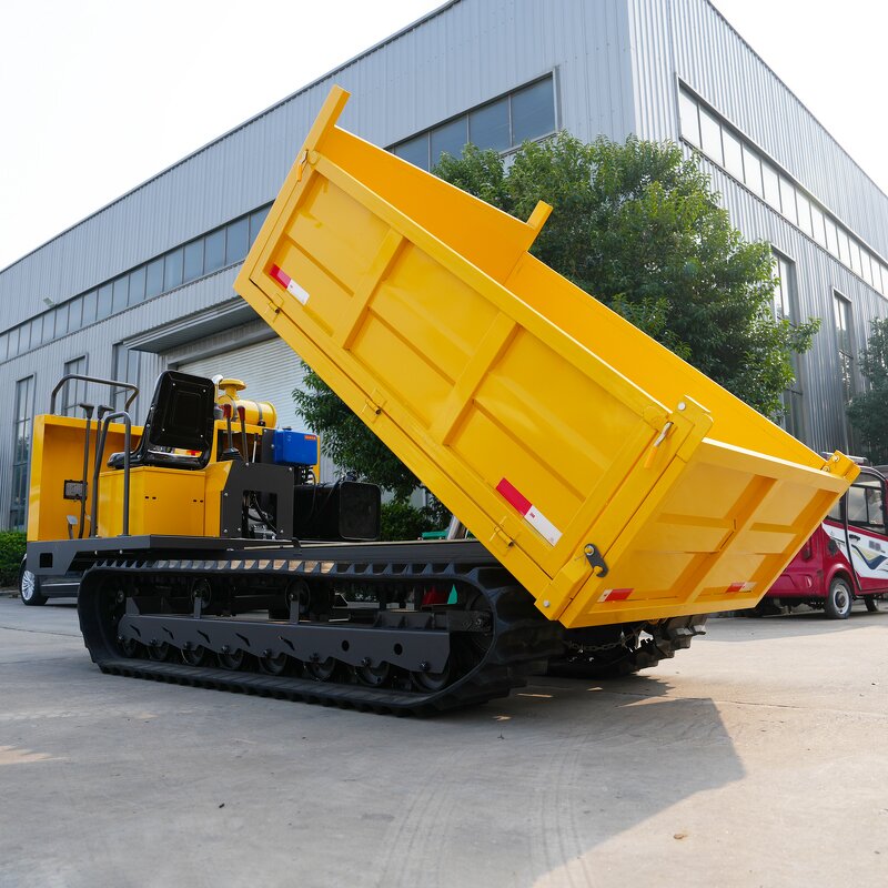 Mini Transporter Dumper Supplier - Superior Quality 500KG Crawler Tracked