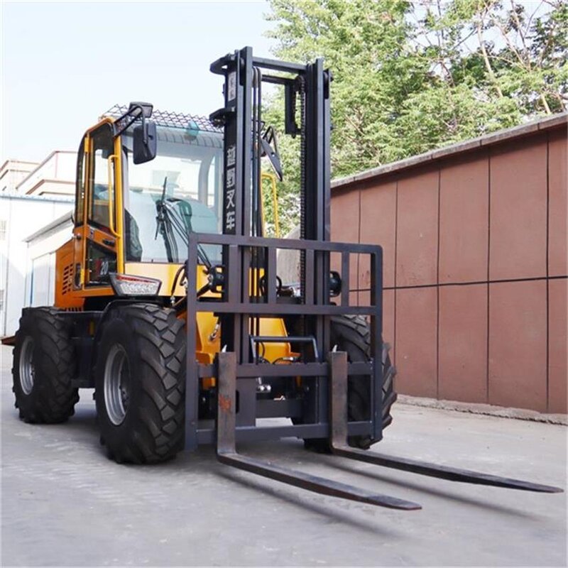 All Terrain Forklift Manufacturer - 3-5 Ton 4x4 Articulated OEM