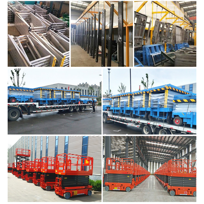 Self-Propelled Scissor Lift Factory - 2024 New 10-12m Hydraulic