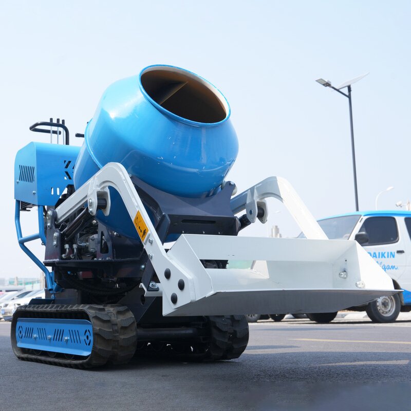 Cement Mortar Mixer Manufacturer - High Quality Crawler Self Loading Truck