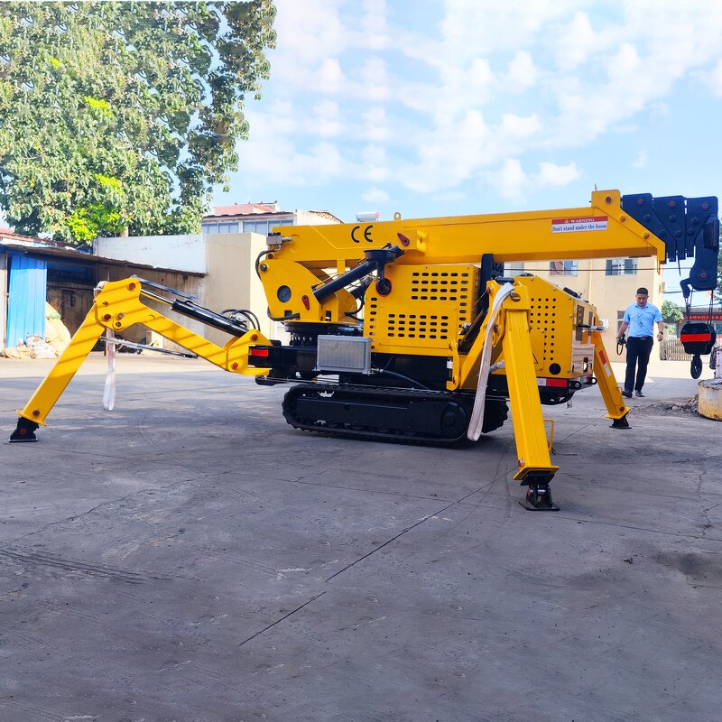 Compact Spider Crane Supplier - Fast Delivery 360 Turntable Hydraulic 3 Ton