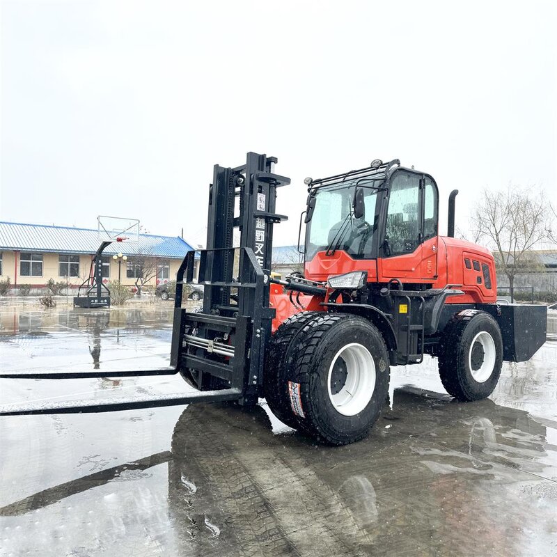 Off-Road Forklift Manufacturer - 3 Ton 4WD CE Certificate