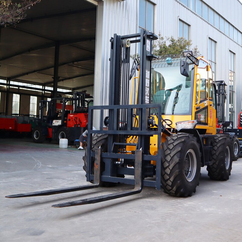 4WD Forklift Supplier - Sonca 2-3.5 Ton Off Road with Cabin