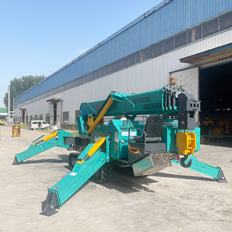 Diesel Spider Cranes Supplier - Free Shipping CE EPA Mobile Seat