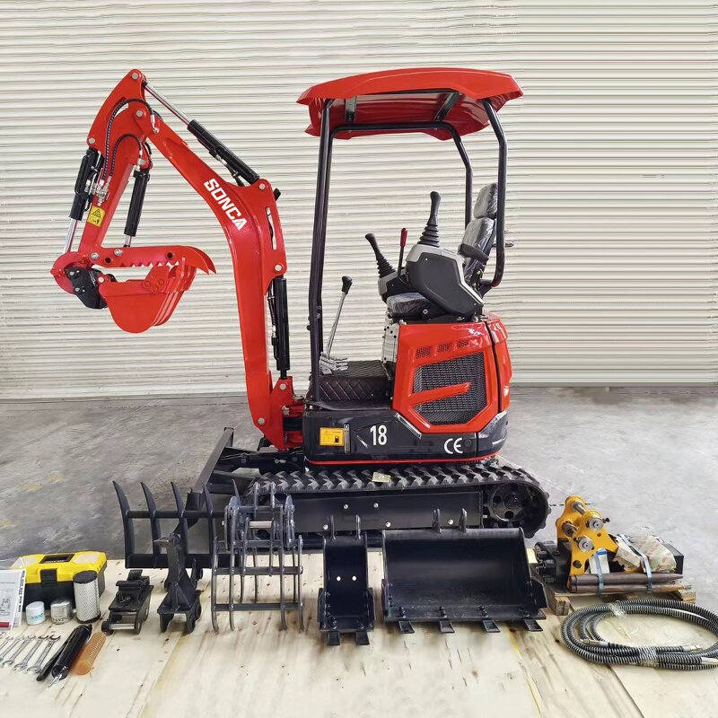Digger Excavator Manufacturer - Free Shipping EPA Kubota 1.8 Ton Farm