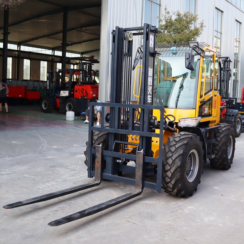4WD Forklift Supplier - Sonca 2-3.5 Ton Off Road with Cabin