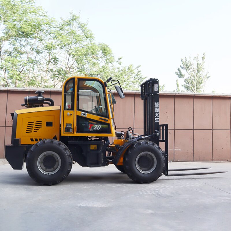 4WD Forklift Supplier - Sonca 2-3.5 Ton Off Road with Cabin
