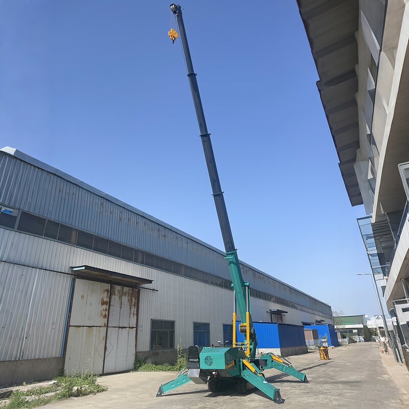 Diesel Spider Cranes Supplier - Free Shipping CE EPA Mobile Seat