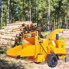 Wood Chipper Shredder Factory - Forestry Mobile Industrial Drum