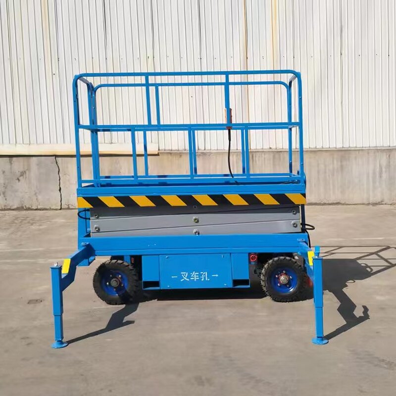 Aerial Skylift Factory - 6-14m Mobile Scissor Lift Trailer
