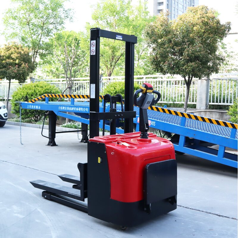 Electric Pallet Stacker Factory - SONCA 1.5-2T Stand Drive Hydraulic